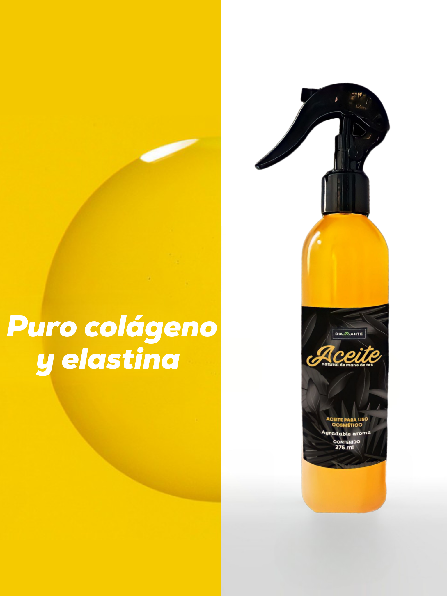 COMBO ACEITE PURO DE MANO RES Diamante Fit