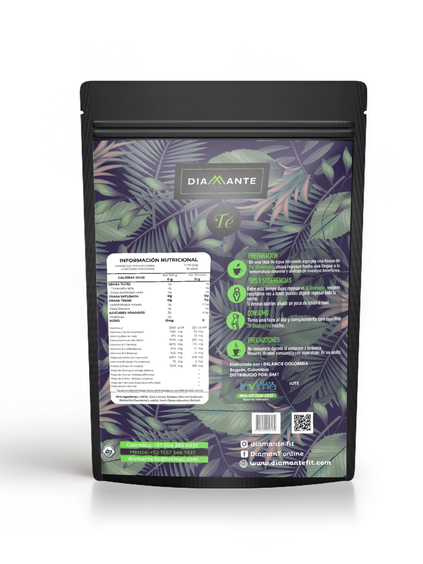 TÉ DIAMANTE 28 DÍAS Diamante Fit